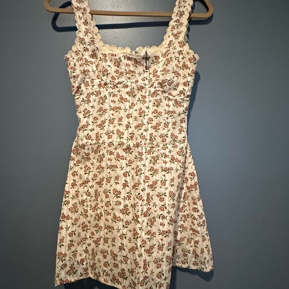 Princess Polly Brand New Dasha Mini Dress Floral Multi. Size 2. - Picture 3 of 4